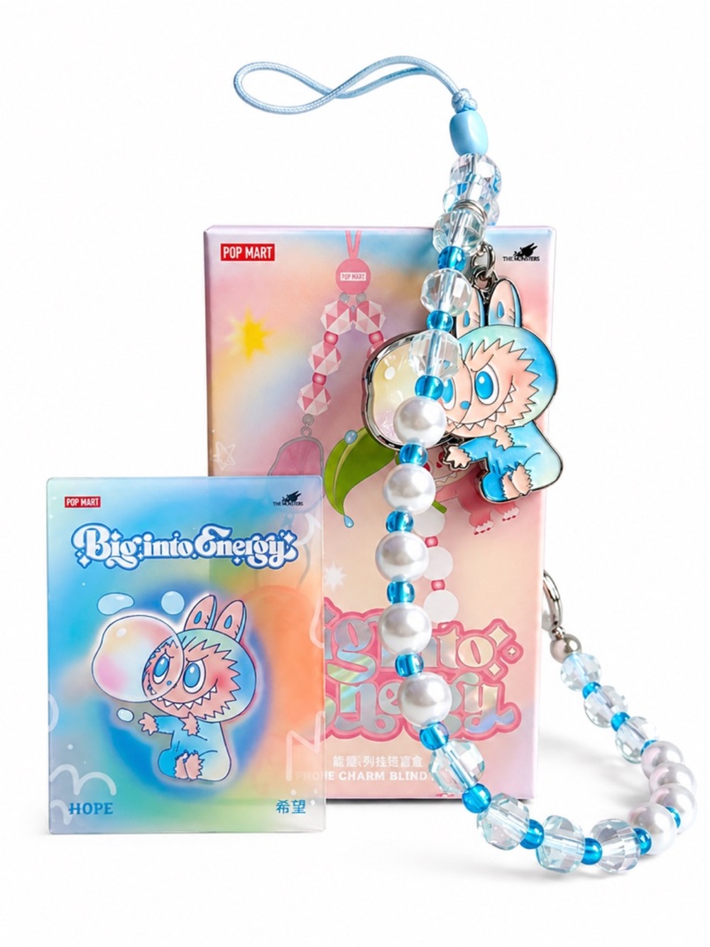 POP MART THE MONSTERS Big into Energy Phone Charm - Hope